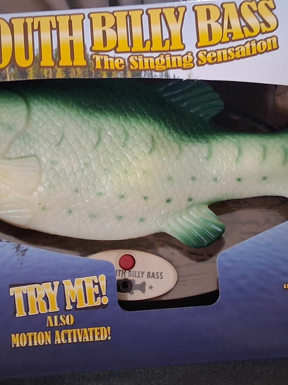 Singing Motion-Activated Fish - Big Mouth Billy Bass